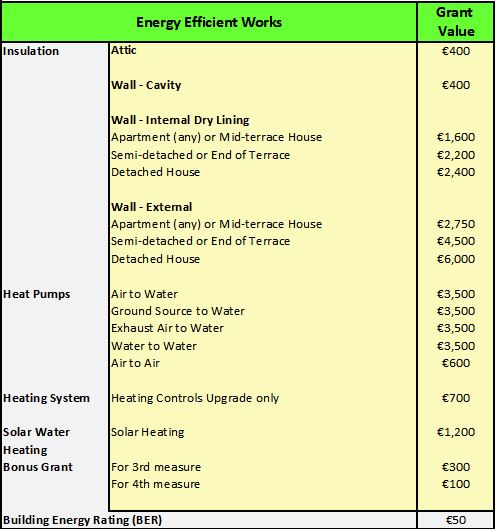 BER GRANTS - Energy Survey